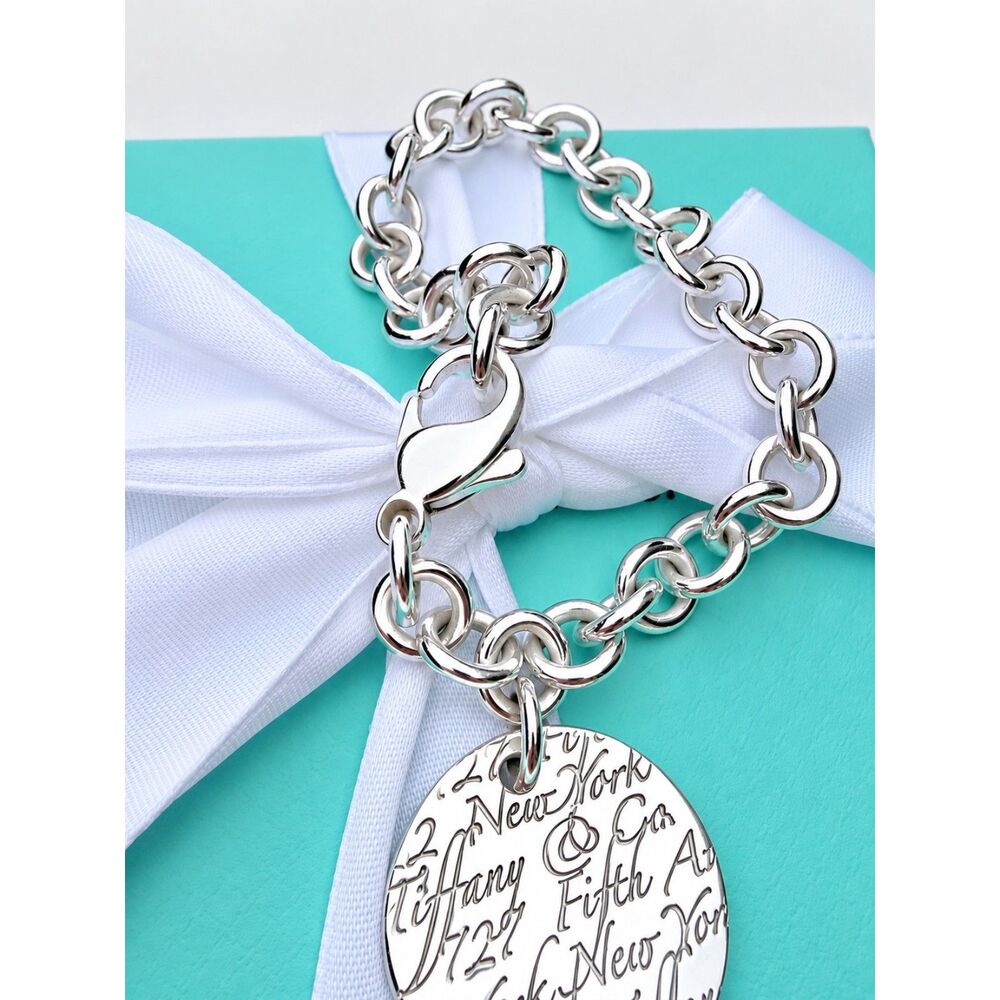 Return to Tiffany & Co. Notes Bracelet in Silver